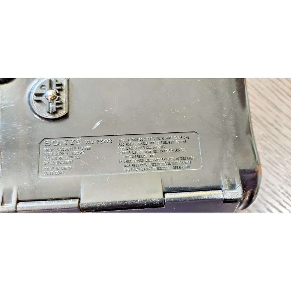 Sony Sport‎ 24 Presets Fm/Am Cassette Walkman